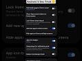 Mobile Me Apps Chhupane Ka Asaan Tareeqa | Android Phone Short tricks #phone #Android