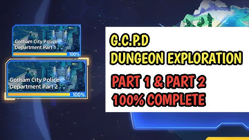 GCPD PART 1 & PART 2 (100% EXPLORATION WALKTHROUGH !!! )| DC Worlds Collide Indonesia