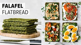 FALAFEL FLATBREAD | amazing vegan flatbread recipe screenshot 1