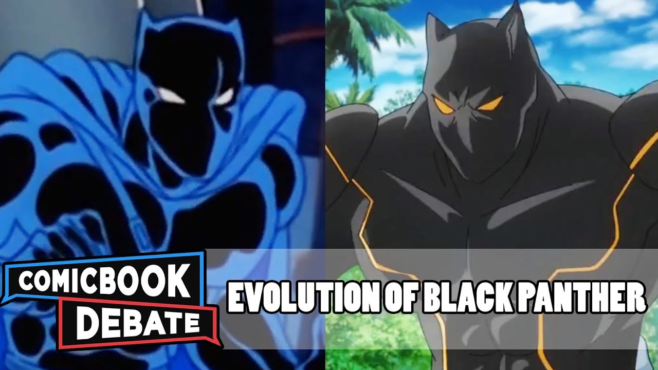 Evolution of Black Panther in Cartoons in 5 Minutes (2017) - YouTube