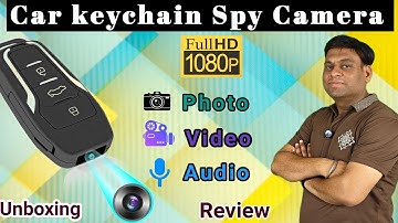 Car Key Chain Spy Camera 🔑I Hidden Full HD Recording Device - Ratna Distributors