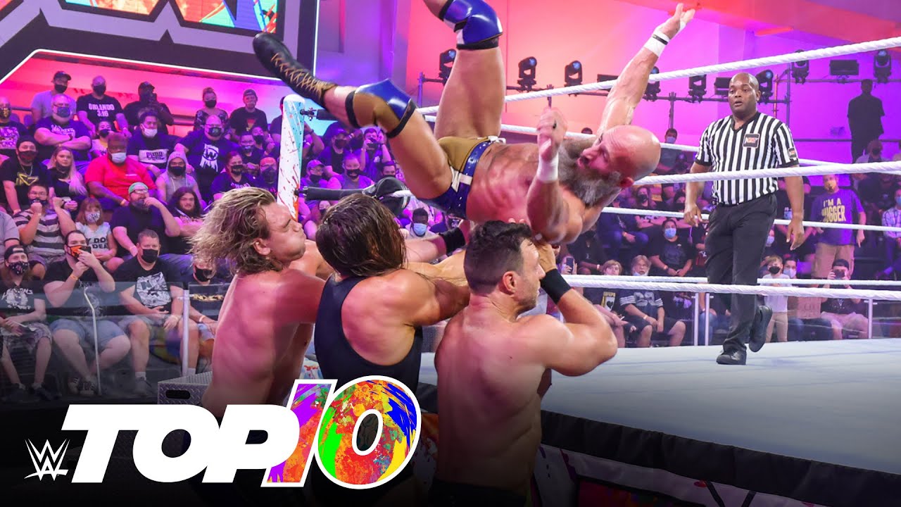 Top 10 NXT Moments WWE Top 10, Sept. 14, 2021 Win Big Sports