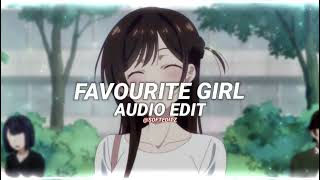 favourite girl - Justin Bieber [edit audio]