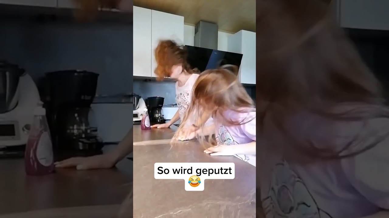 So wird geputzt 😂 