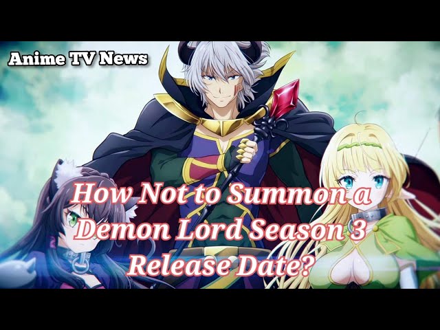 How NOT to Summon a Demon Lord (TV Series 2018–2021) - News