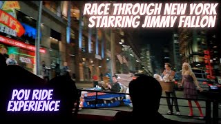 Race Through New York Starring Jimmy Fallon | POV RIDE EXPERIENCE - UNIVERSAL STUDIOS