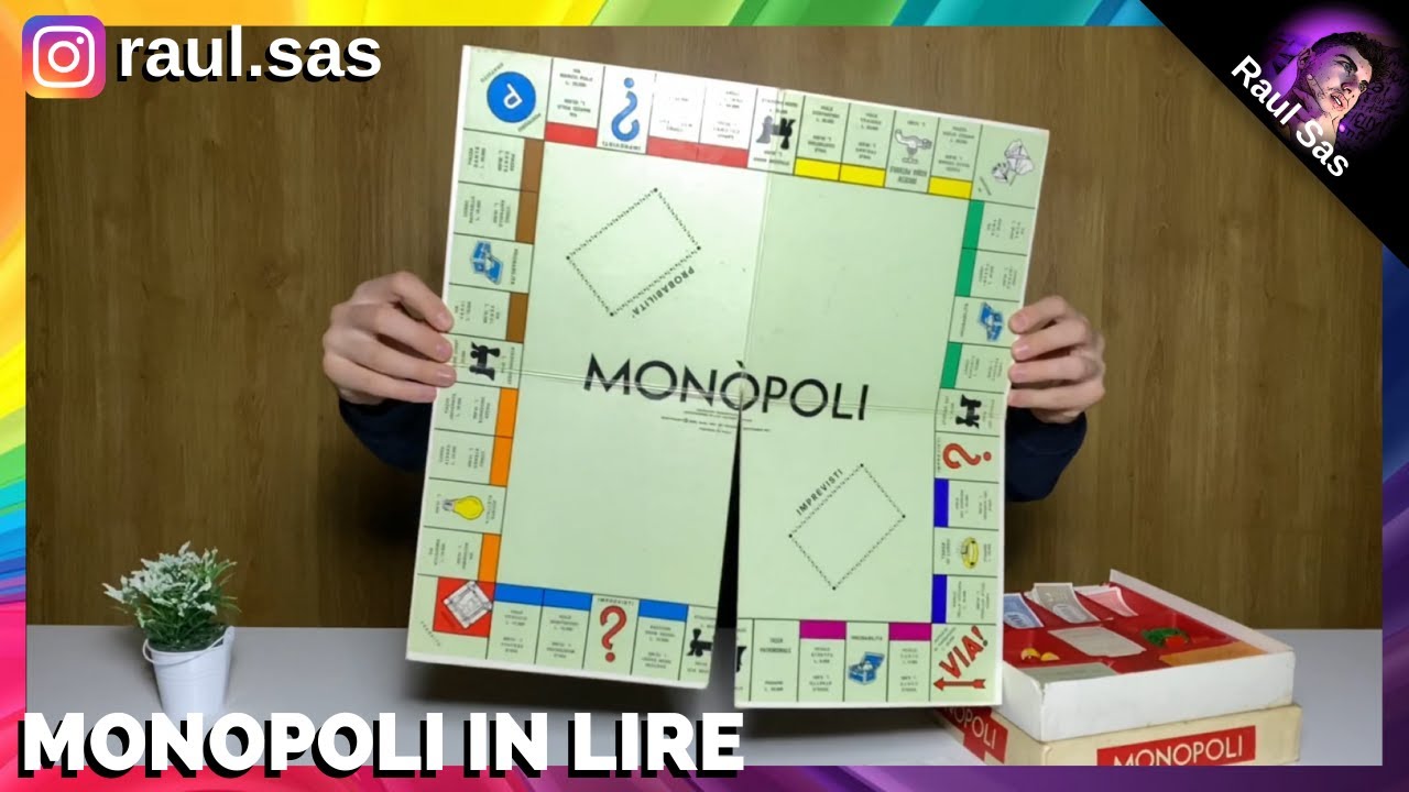 Unboxing MONOPOLI con le LIRE YouTube Unboxing MONOPOLI con le LIRE YouTube