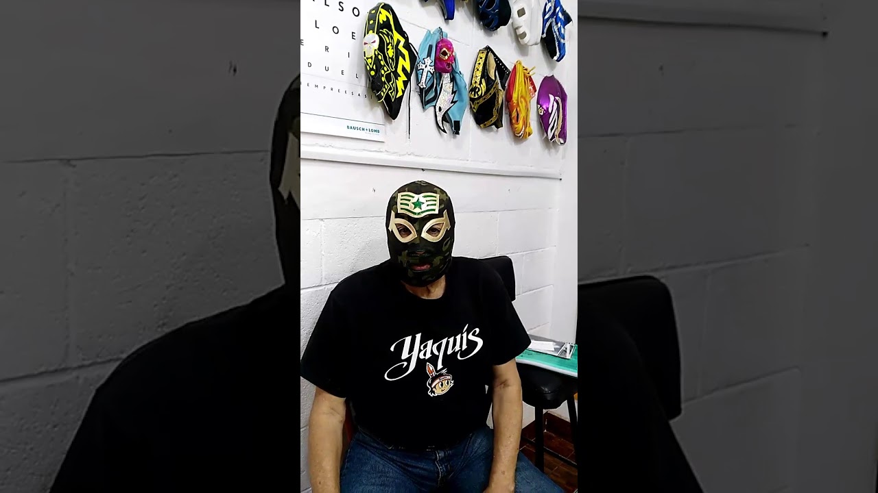 Luchador Rambo, ofrece mascaras YouTube