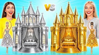We Build Amazing Doll House Poor vs Silver vs Gold | Amazing Creative Tricks by Multi DO Girls