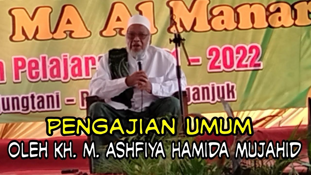 Pengajian oleh KH. M. Ashfiya Hamida Mujahid