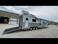 Luxury All-Aluminum Living Quarters Toy Hauler