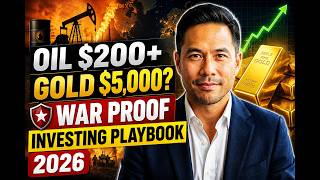 Oil $200 + Gold $5,000? War Proof Investing Playbook 2026