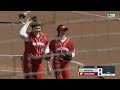 Michigan at Wisconsin | HIGHLIGHTS | Big Ten Softball | 04/18/2026