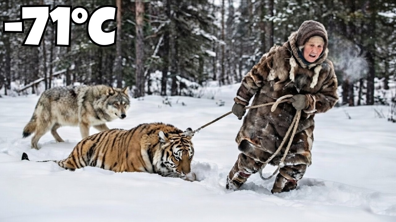 When a Tiger Asked Humans for Help | Elderly Couple Rescues Mother & Cub at -71°C