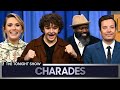 Charades with Elizabeth Olsen and Gaten Matarazzo | The Tonight Show Starring Jimmy Fallon