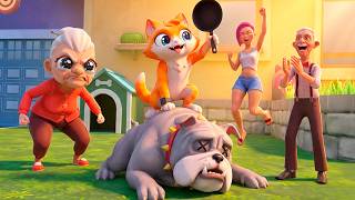 😹 É HORA DE DERROTAR O CACHORRO MALVADO DA VOVÓ NO I AM CAT