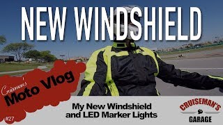 [Ep 27] F4 Customs windshield and LED marker lights - 2018 Honda Goldwing