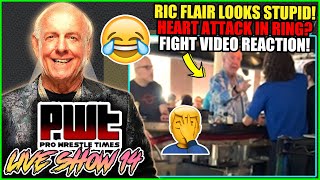 Ric Flair ARGUES With Staff! ADMITS Heart Attack During Last Match! TMZ Footage REVEALED!