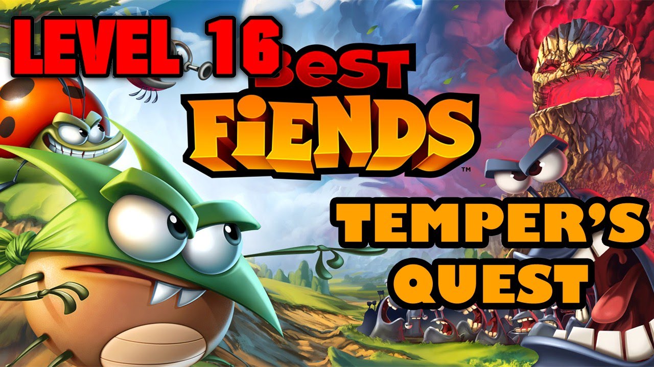 Best Fiends Temper's Quest Level 16 - Walkthrough