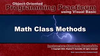 Celebrity OOP Programming (VB) - 03K Math Class Methods Net Worth