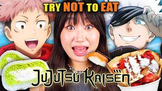 Try Not To Eat - Jujutsu Kaisen Ft. Adam McArthur \& Anne Yatco! | People Vs. Food