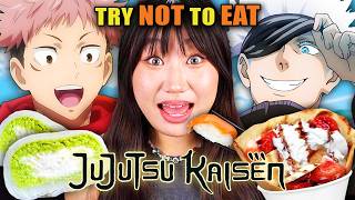 Try Not To Eat - Jujutsu Kaisen Ft. Adam McArthur & Anne Yatco! | People Vs. Food Net Worth