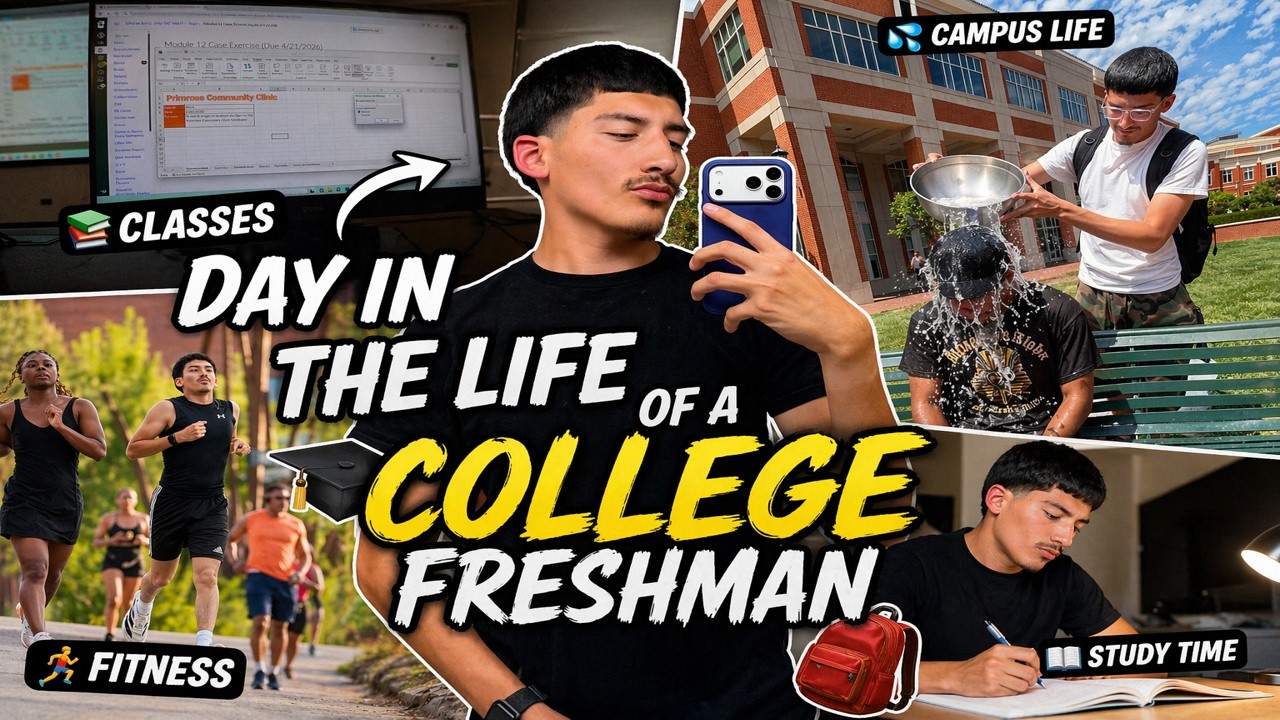 Day In The Life Of A College Freshman | Vlog #17 - YouTube