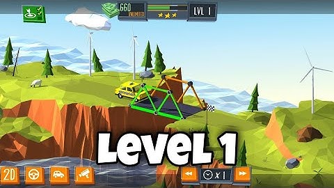 BUILD A BRIDGE LEVEL 1 (3 STAR)