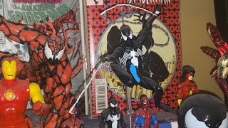 Our Marvel set up action figures Spiderman Ironman Venom Carnage