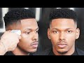 Clean mid fade by chuka the barber  simple step by step tutorial