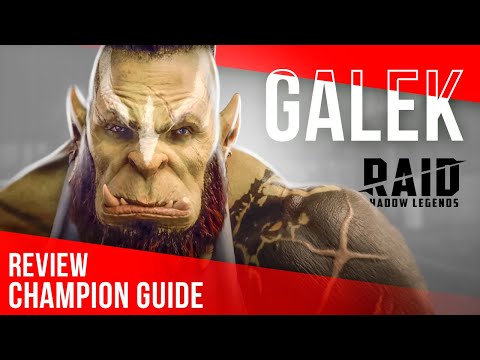 GALEK ’s Gear & Masteries, How to Build?RAID Shadow Legends Beginners Tips for Starter Champion?2022