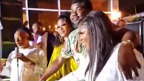 MC OLUOMO THROW A LAVISH BIRTHDAY PARTY FOR ENIOLA AJAO AND AMUDA EKO. MUSIC BY BOYE BEST