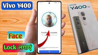 how to face lock in vivo y400, vivo y400 face lock setting screenshot 5