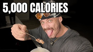 8 DAYS OUT -  870g CARB REFEED | Full Day of Eating