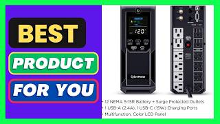 Cyberpower Cp1500Avrlcd3 Intelligent Lcd Ups System, 1500Va900W,