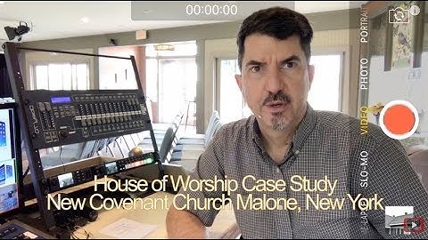 Church PTZ Video Streaming System - Case Study