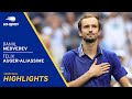 Daniil Medvedev vs Felix Auger-Aliassime Highlights | 2021 US Open Semifinal