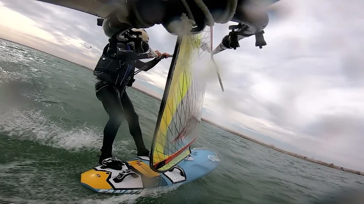 McGregor, windsurfing three full port reaches, Oct...