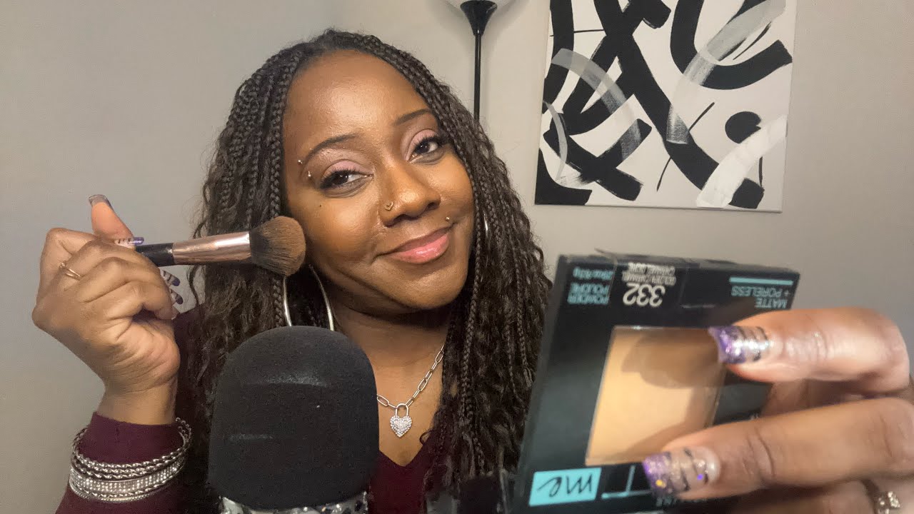 ASMR Your friend is mad at you but still does your makeup 😬💄#roleplay #lipgloss #asmrroleplay  #asmr