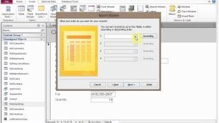 Microsoft Office Access Level 2. Unit 3.1 Creating reports Profile