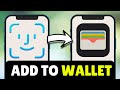 How To Add Face ID To Apple Wallet (2025) - Full Guide