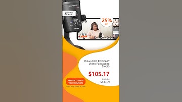 Roland GO:PODCAST Video Podcasting Studio