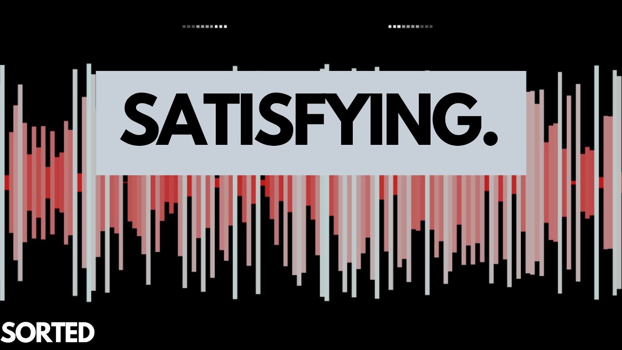 15 Minutes of 10 Sorting Algorithms | Random Binary Color Gradient ...