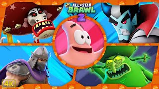 Nickelodeon All-Star Brawl 2 ⁴ᴷ Boss Rush (Patrick gameplay)