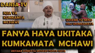 Fanya Haya Ukitaka Kumkamata Mchawi / Usiseme Neno Hili Tu Ukimkamata / Sheikh Othman Micheal