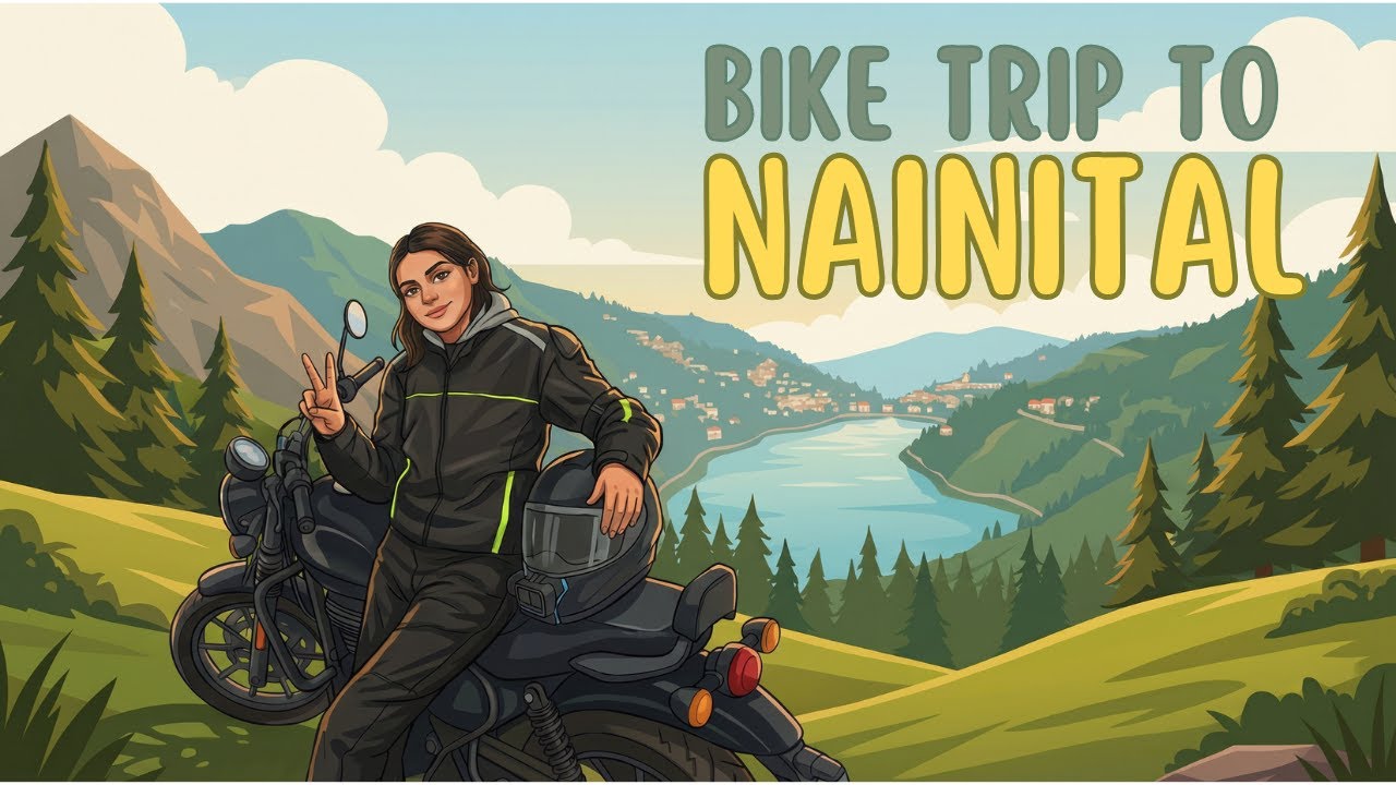 I Went To Nainital On My Bike With My Brother | Female Rider | Part 1