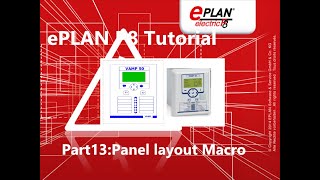 Eplan  electric P8 tutorial - Part:13: Create Layout macro