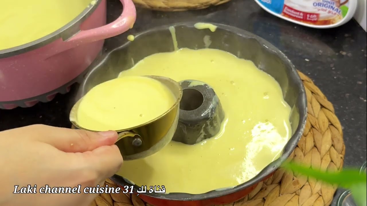 الفلون بالطريقة الاسبانية لازم تجربوه قوة وبنة عالمية فلون رويال بلا فرن بلا بيض🍮 تع ضياف والعرضات😍