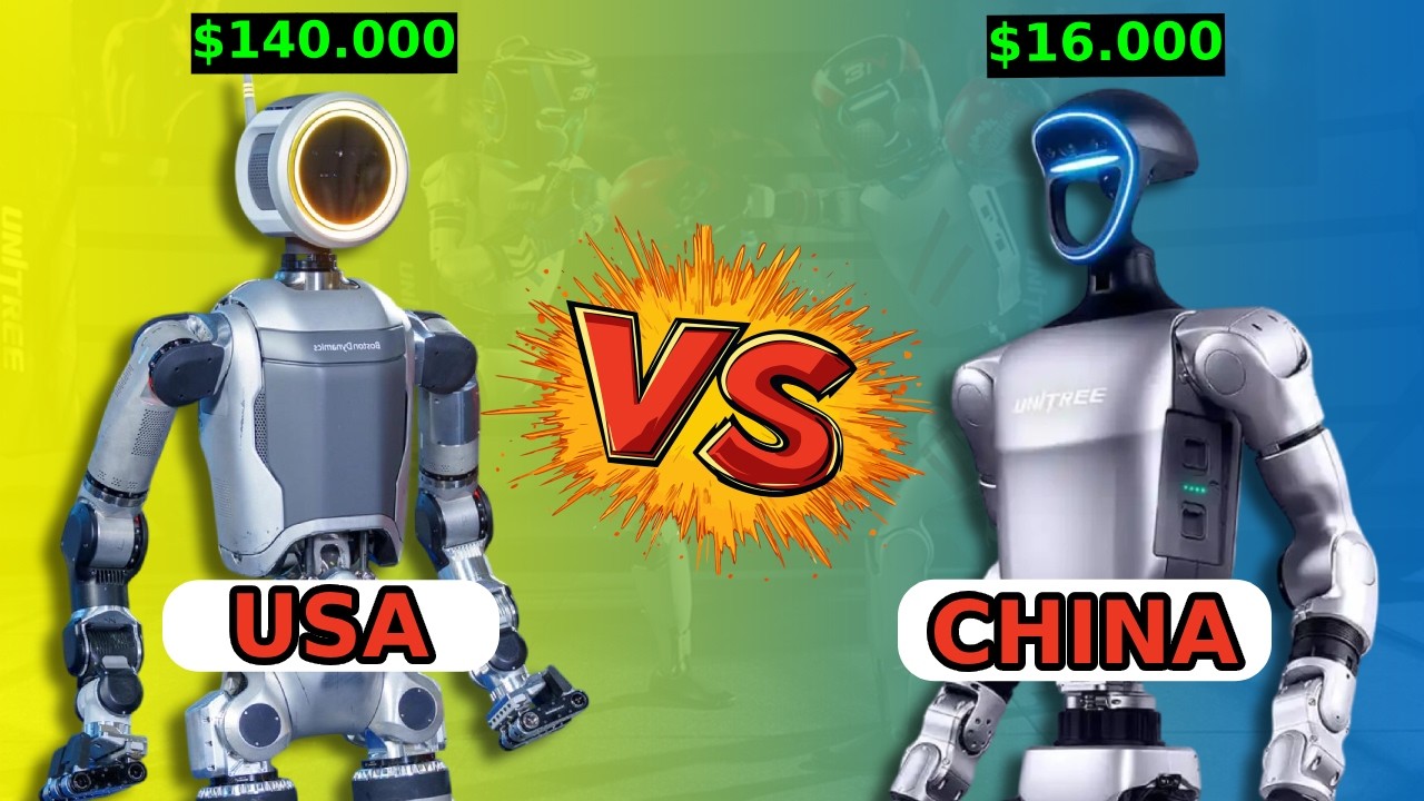 A Guerra dos Robôs Já Começou: Boston Dynamics vs Unitree!