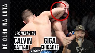 De Olho na Luta, por Vitor Miranda: Calvin Kattar x Giga Chikadze